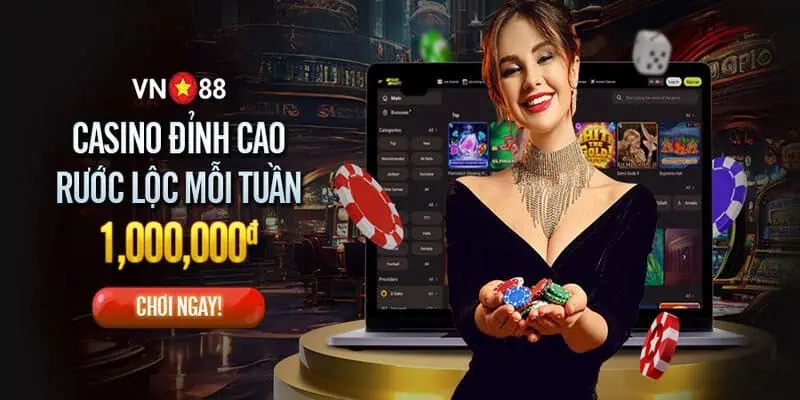 Trải nghiệm live casino tại VN88 với các dealer chuyên nghiệp